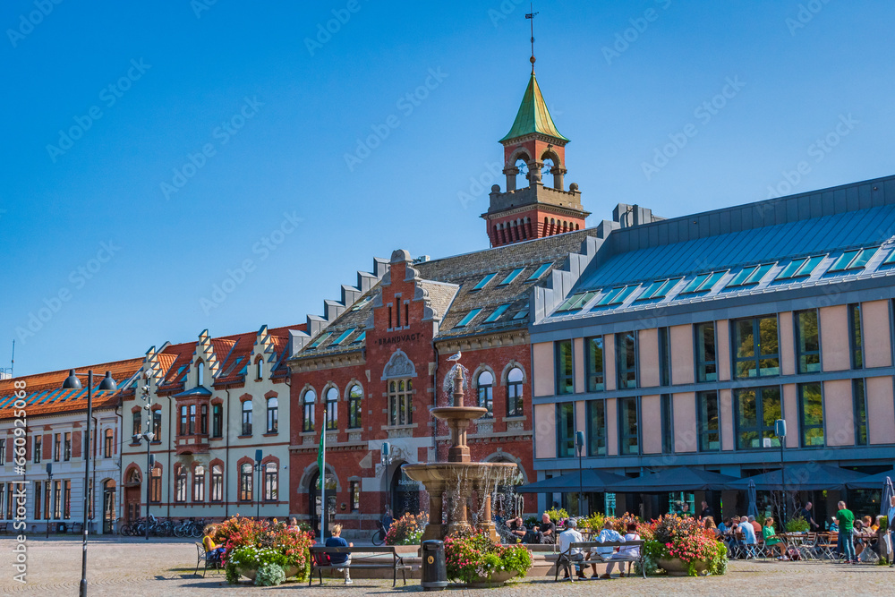 Cityscape of Kristiansand (Norway)