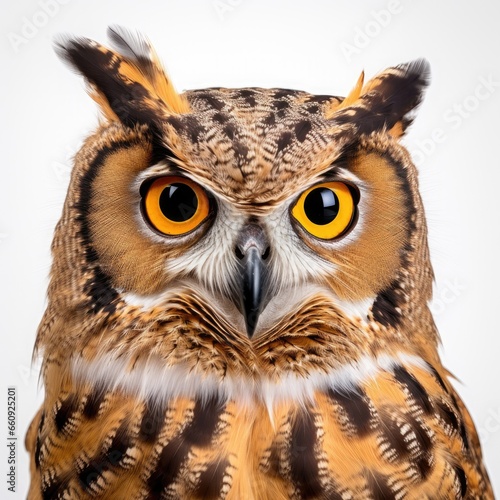 Owl Passport Photo