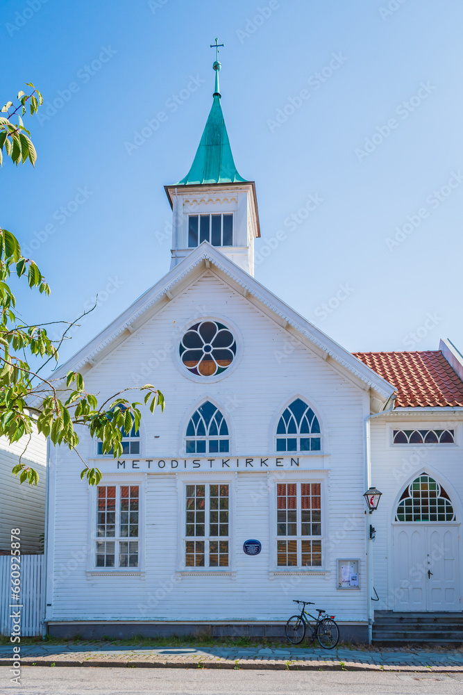 Cityscape of Kristiansand (Norway)