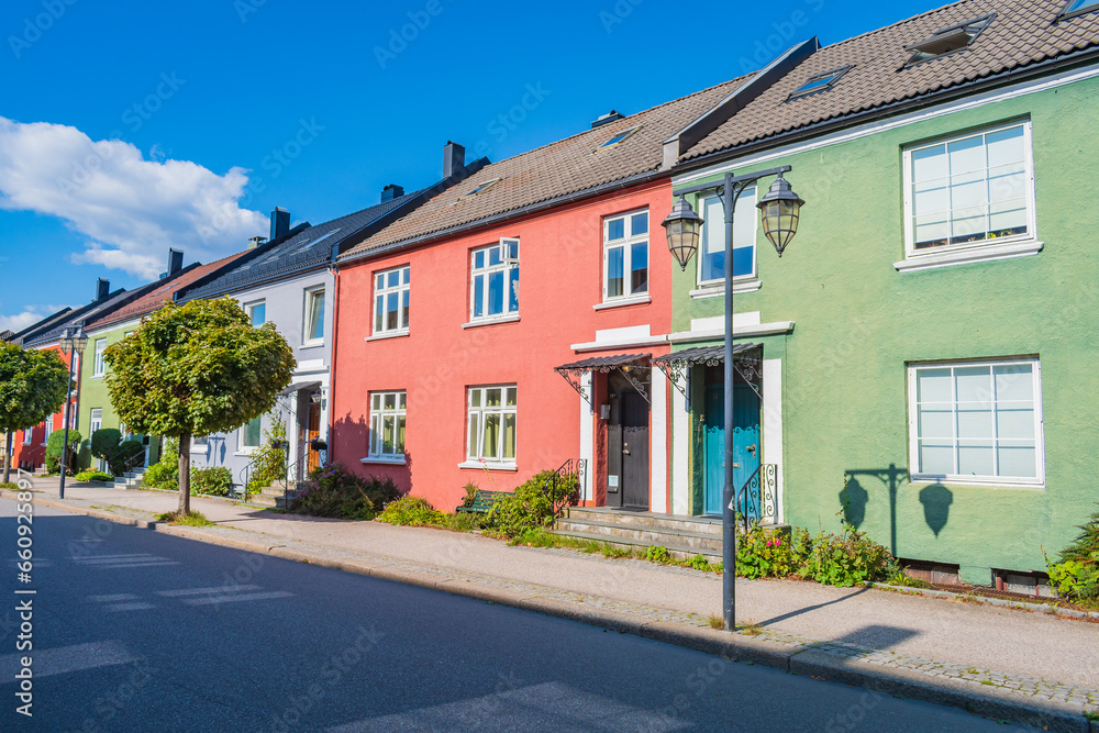 Cityscape of Kristiansand (Norway)