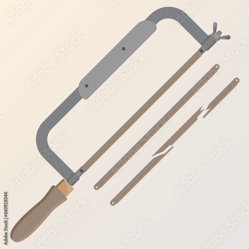 Vintage hacksaw 