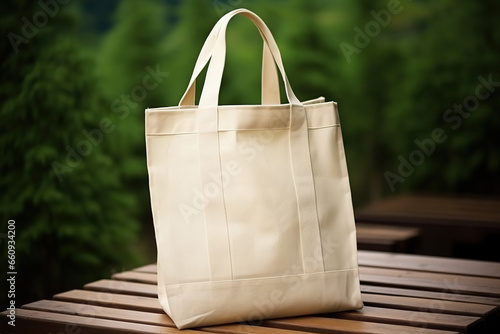 Using a reusable shopping bag