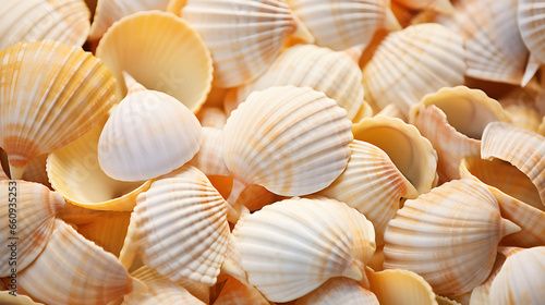 Seashells as background  sea shells collection