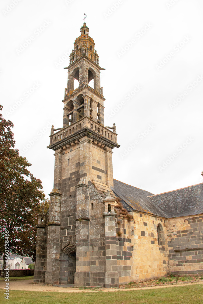 Le Faou. Eglise Notre-Dame de Rumengol. Finistère. Bretagne	