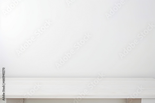 Blank White Shelf for Product Display