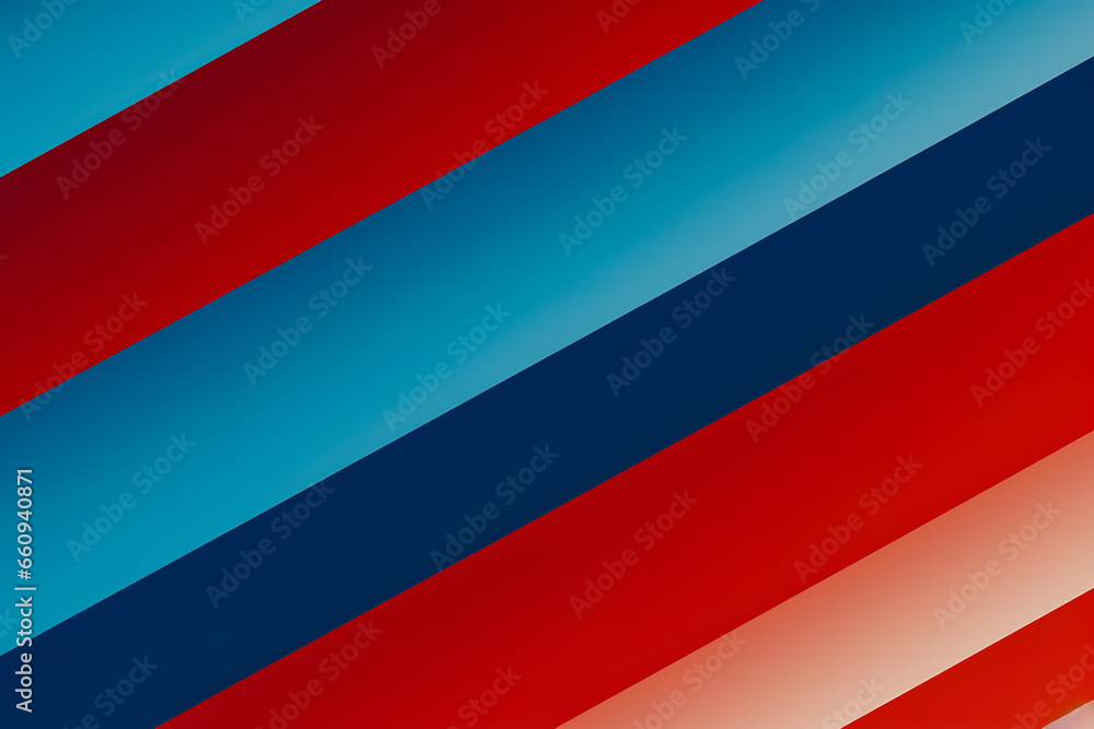 Blue and red background with stripes. Blue and red background with stripes.