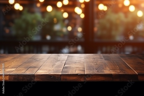 Rustic Bar Table Setting