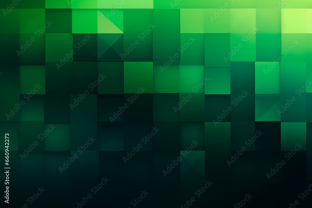 Green gradient geometric shape background. Green gradient geometric shape background.