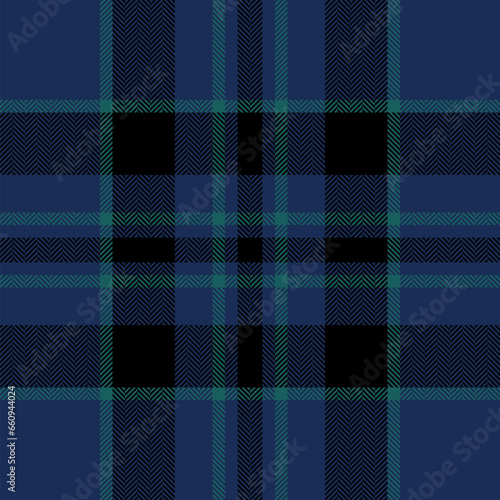 Plaid check pattern. Seamless fabric texture. Tartan textile print.