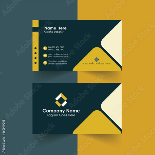 modern business card template, Creative card design vector visiting card free download