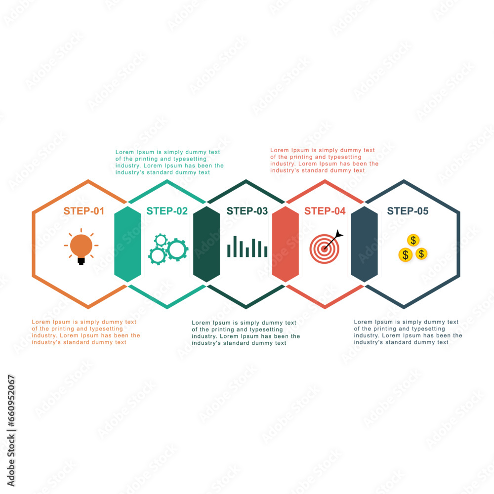 Fototapeta premium infographic design elements vector