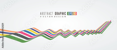 Staircase graphic design symbolizing development and progress.
