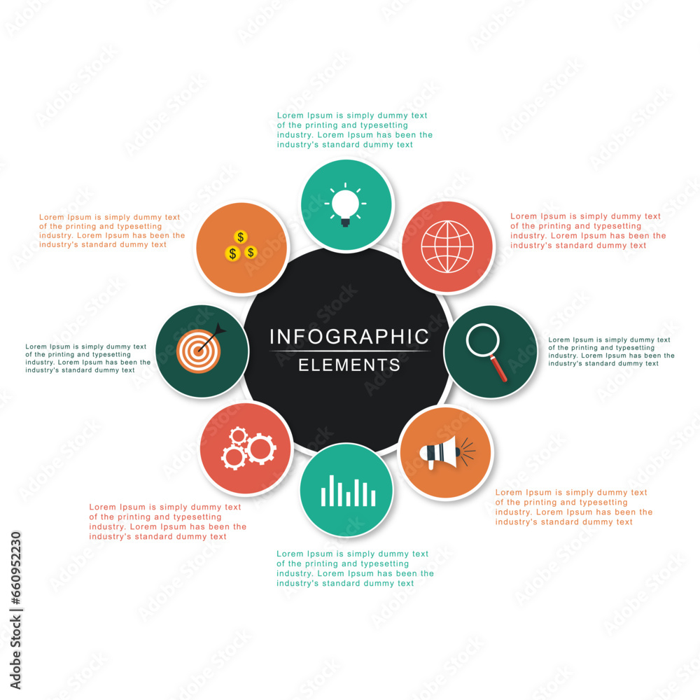 infographic design elements vector