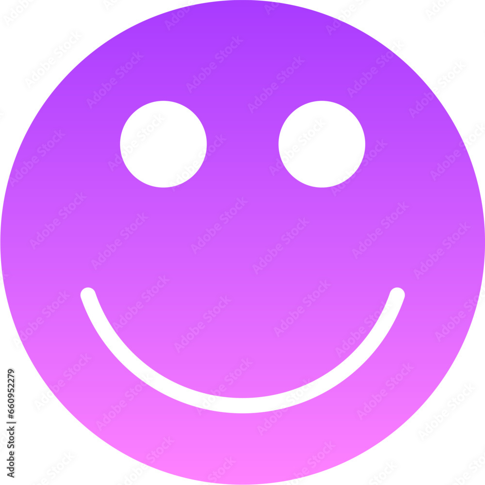 flushed Glyph Gradient Icon pictogram symbol visual illustration flushed Glyph Gradient Icon pictogram symbol visual illustration