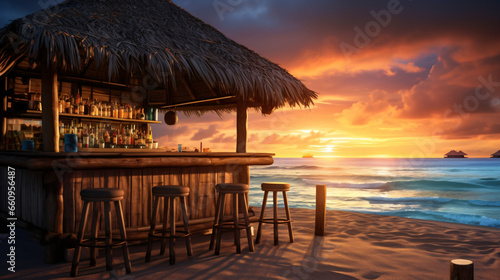 A bar on the beach
