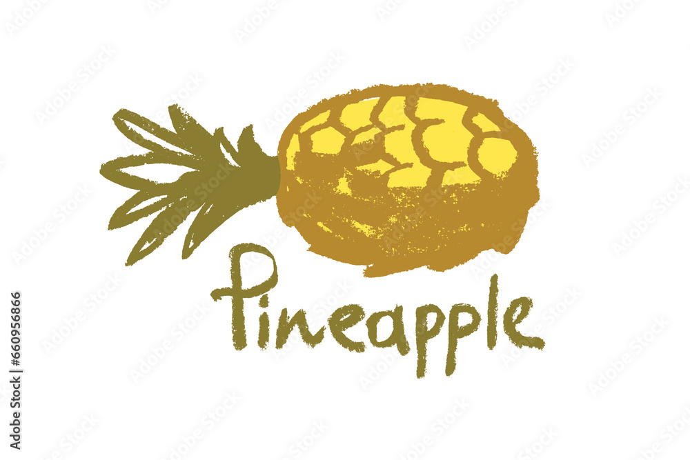 Png pineapple symbol. Ananas icon in trendy hand drawn doodle style. Color illustration for Pineapples label, organic badge, juice packaging design. Calligraphic pineapple on transparent background. Png pineapple symbol. Ananas icon in trendy hand drawn doodle style. Color illustration for Pineapples label, organic badge, juice packaging design. Calligraphic pineapple on transparent background.