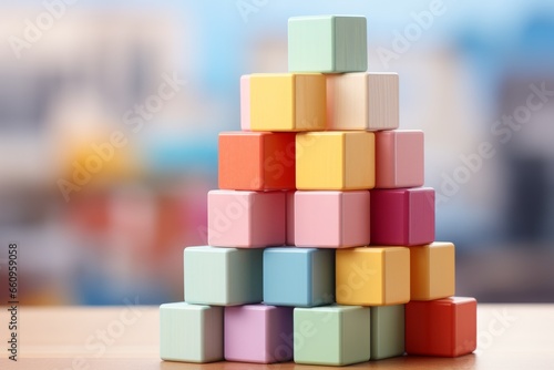 Colorful building blocks  Generative AI.jpeg  Colorful building blocks  Generative AI
