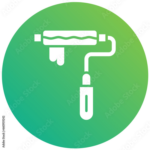 Paint roller Vector Icon Design Illustration