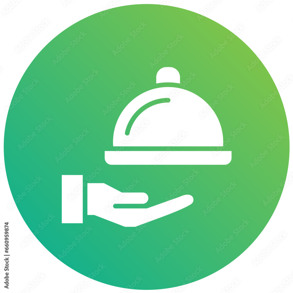 Room service Vector Icon Design Illustration Room service Vector Icon Design Illustration