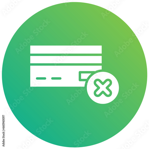 Payment failed Vector Icon Design Illustration