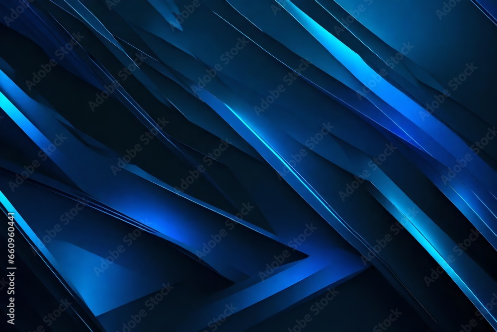 Obraz premium abstract dark blue background
