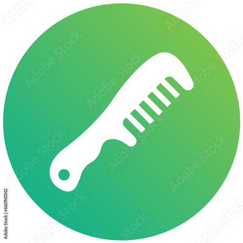 Hair comb Vector Icon Design Illustration