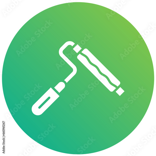Paint roller Vector Icon Design Illustration