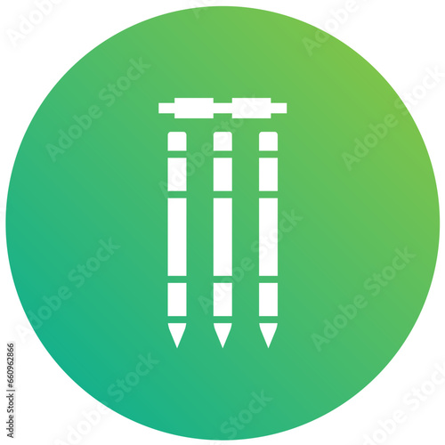 Wickets Vector Icon Design Illustration