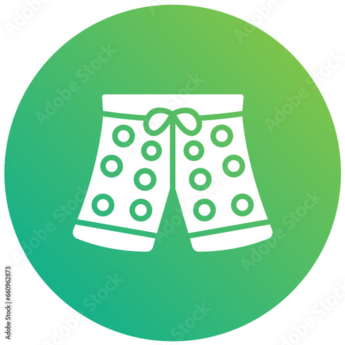 Swim shorts Vector Icon Design Illustration