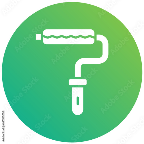 Paint roller Vector Icon Design Illustration