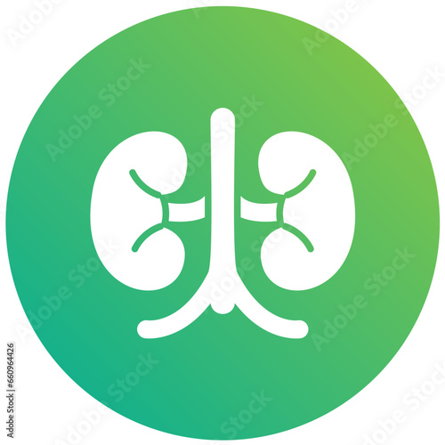 Kidney Vector Icon Design Illustration