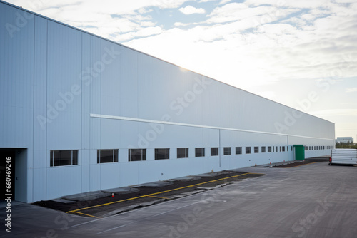 Large industrial warehouse