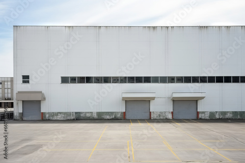 Large industrial warehouse