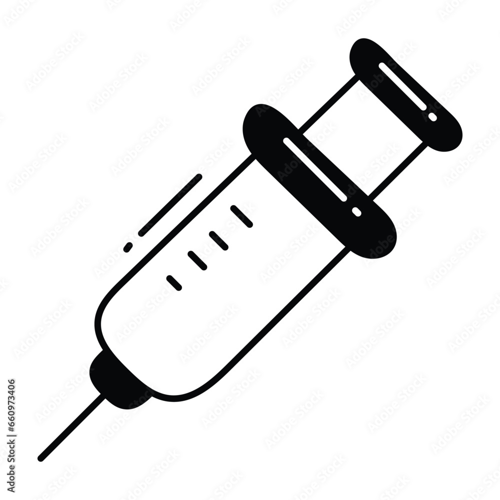 Syringe doodle Icon Design illustration. Science and Technology Symbol on White background EPS 10 File Syringe doodle Icon Design illustration. Science and Technology Symbol on White background EPS 10 File