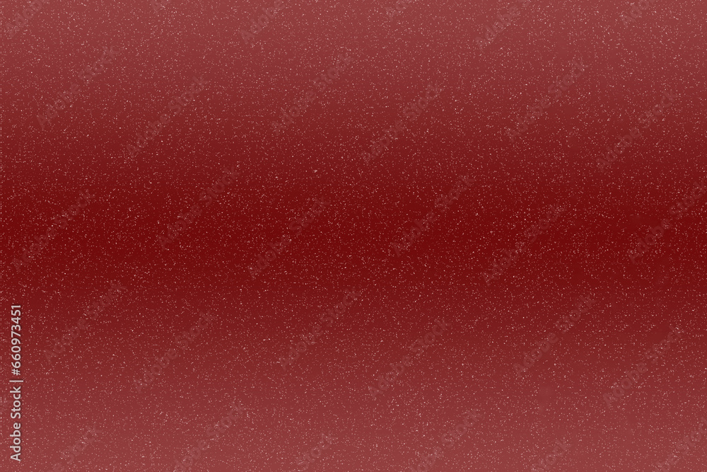 Fototapeta premium red Christmas background with snow ,festive backdrop for greeting cards
