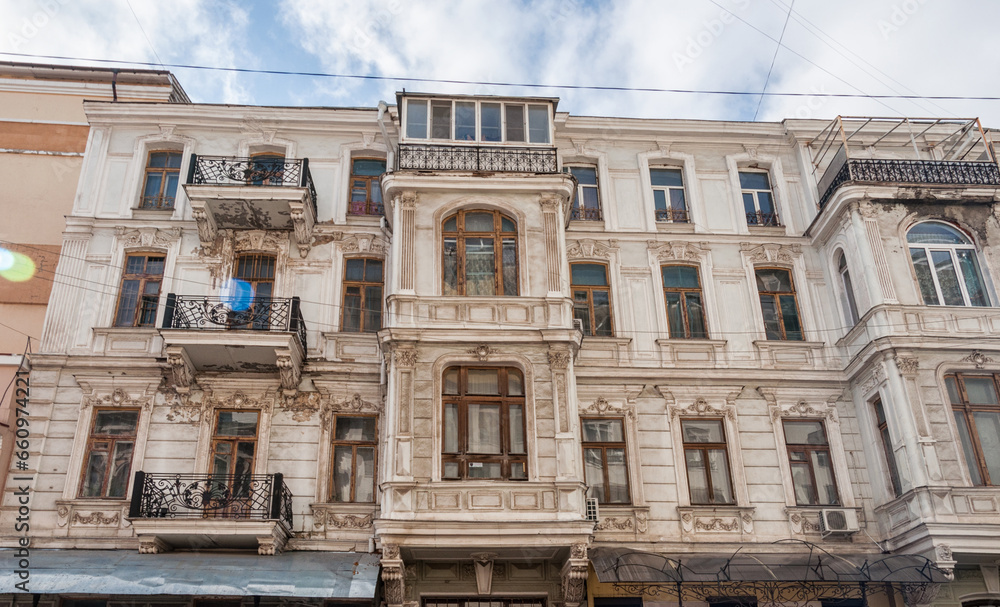 Windows and balconies are part of the architecture of old Odessa. They are incredible and authentic. 