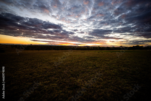 sunset in Africa