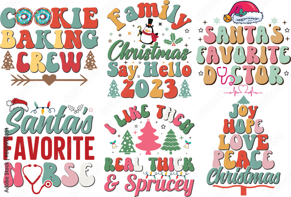Christmas SVG bundle T-shirt design. Christmas gift bundle design for family. Christmas SVG bundle T-shirt design. Christmas gift bundle design for family.
