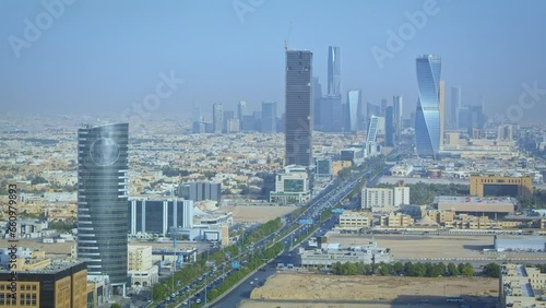 Wallpaper Mural Majestic View Of Saudi Arabian City - Still, Wide Shot Torontodigital.ca