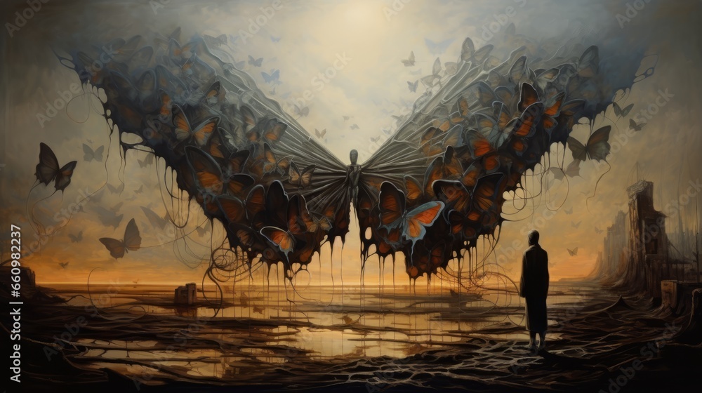 Fototapeta premium The pursuit of entropy