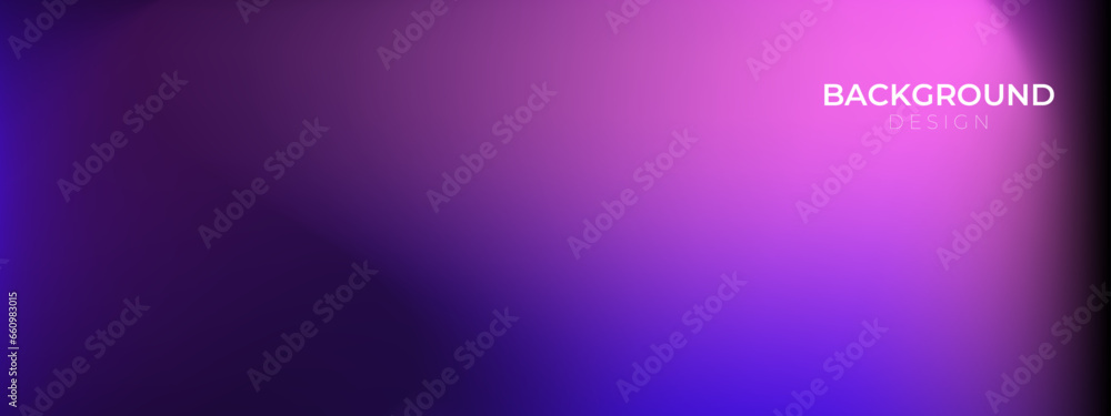 Vibrant purple blue gradient background. Blurred color gradient. Vector illustration.