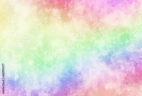 Rainbow gradient artistic background