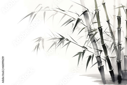 Fototapeta Naklejka Na Ścianę i Meble -  Bamboo forest background