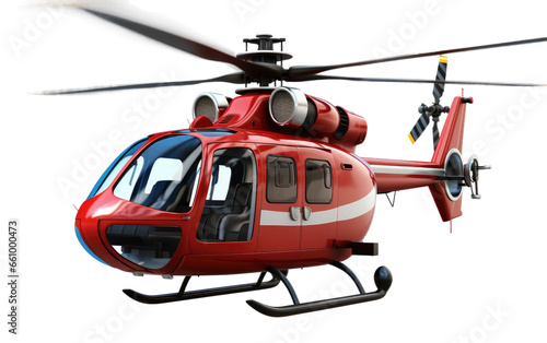 helicopter in 3D Cartoon Representation Transparent PNG