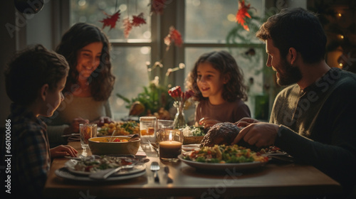 The Heart of Thanksgiving: Family, Love, and Joy, Generative AI