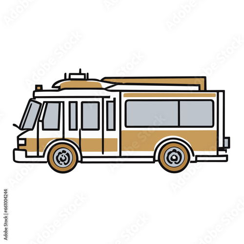 消防車のイラスト