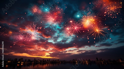 New Years fireworks display Sky ablaze Firework , Background Image,Desktop Wallpaper Backgrounds, HD