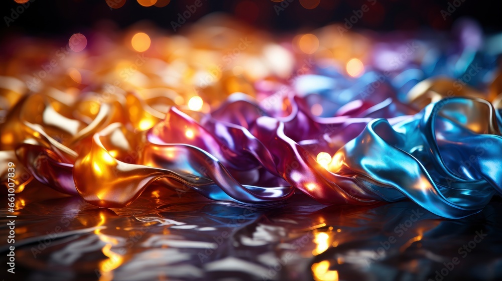 Party streamers Colorful ribbons Streamer frenzy , Background Image