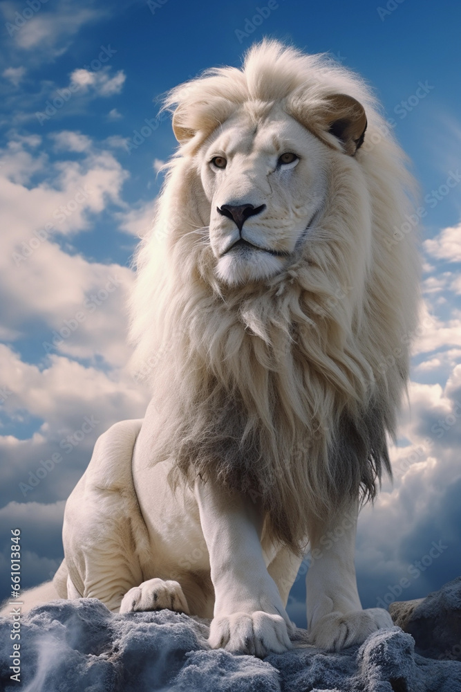 Obraz premium portrait of a lion