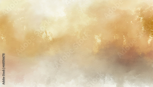 Watercolor textured background, stained, spilled tea on paper, generative ai